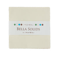 Moda - Bella Solids Ivory Charm Pack