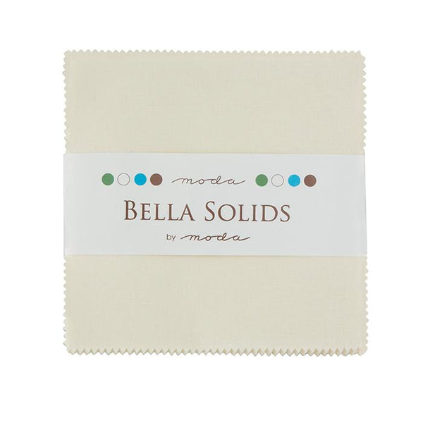 Moda - Bella Solids Ivory Charm Pack