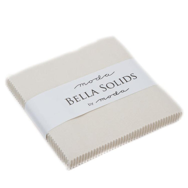 Moda - Bella Solids Eggshell Charm Pack