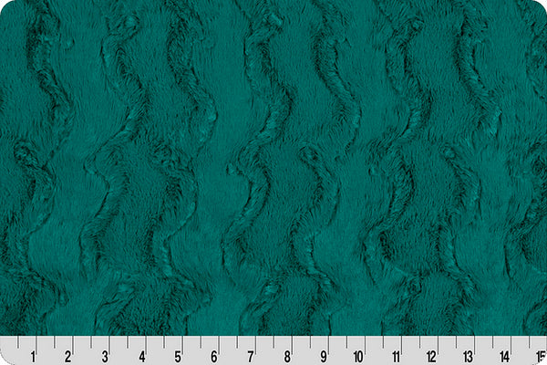 Shannon - Luxe Cuddle Glacier - Mallard Minky Fabric