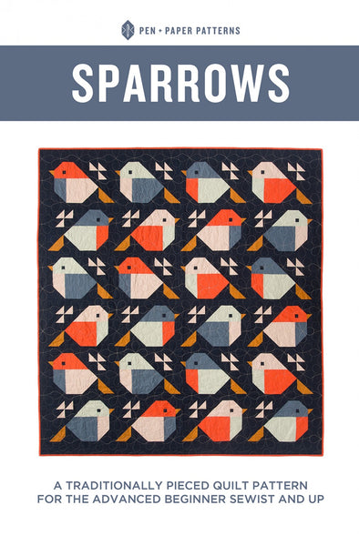 Pen & Paper Patterns - Sparrows Quilt - Paper Pattern