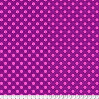 Free Spirit Fabrics - Tula Pink Pom Poms - Foxglove Fabric