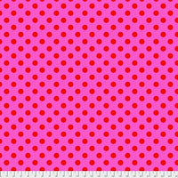 Free Spirit Fabrics - Tula Pink Pom Poms - Peony Fabric