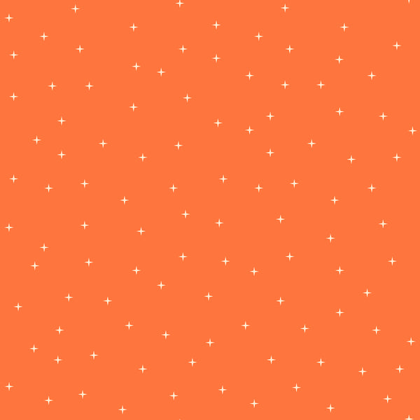 Ruby Star Society - Curio - Flicker Orange Fabric