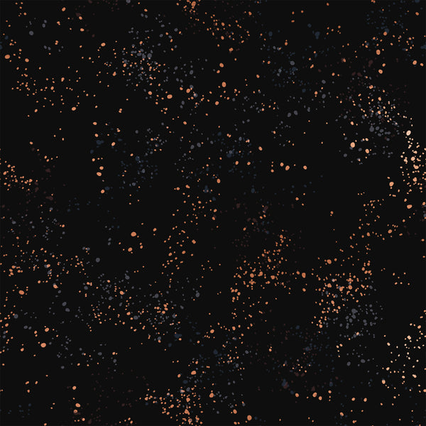 Ruby Star Society - Speckled - Metallic Black Fabric