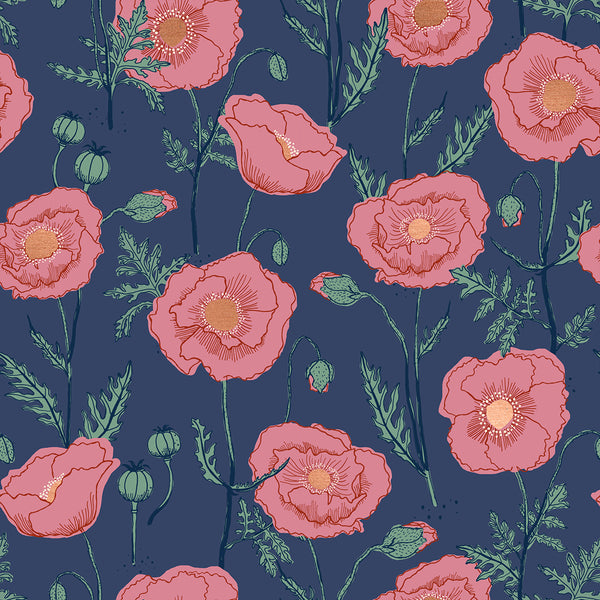 Ruby Star Society - Unruly Nature - Bluebell Fabric