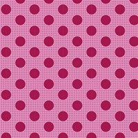 Tilda - Medium Dots -  Maroon Fabric
