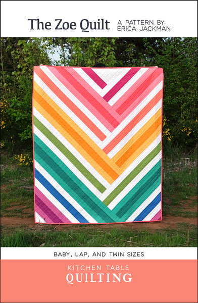 Kitchen Table Quilting - The Zoe Quilt - Paper Pattern