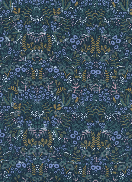 Rifle Paper Co. - Menagerie - Tapestry - Navy Fabric