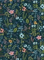 Rifle Paper Co. - Amalfi - Herb Garden - Navy Fabric