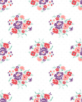 RJR Fabrics - Everything But The Kitchen Sink XVI - Picking Posies - Sweetheart Fabric