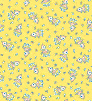 RJR Fabrics - Everything But The Kitchen Sink XVI - Frolic In The Meadow - Sunshine Yellow Fabric