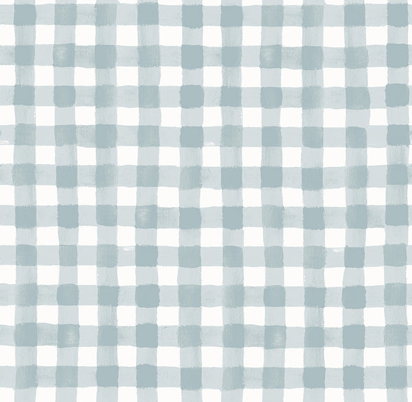 Rifle Paper Co. - Meadow - Painted Gingham - Slate Fabric