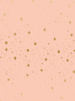 Rifle Paper Co. - Primavera - Stars - Blush Metallic Fabric