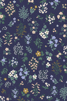 Rifle Paper Co. - Strawberry Fields - Hawthorne - Navy Fabric