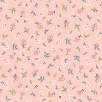 Rifle Paper Co. - Strawberry Fields - Petites Fleurs - Blush Fabric