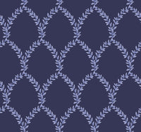 Rifle Paper Co. - Strawberry Fields - Laurel Navy Fabric