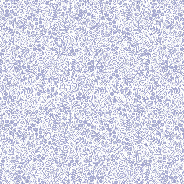 Rifle Paper Co. - Basics - Tapestry Lace - Periwinkle Fabric