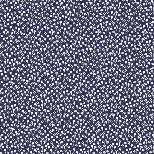 Rifle Paper Co. - Basics - Tapestry Dot - Navy Fabric