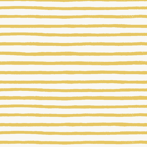 Rifle Paper Co. - Bon Voyage - Festive Stripe - Yellow Fabric