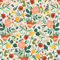 Rifle Paper Co. - Camont - Poppy Fields - Cream Fabric