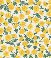 Rifle Paper Co. - Bramble - Dianthus - Yellow Fabric